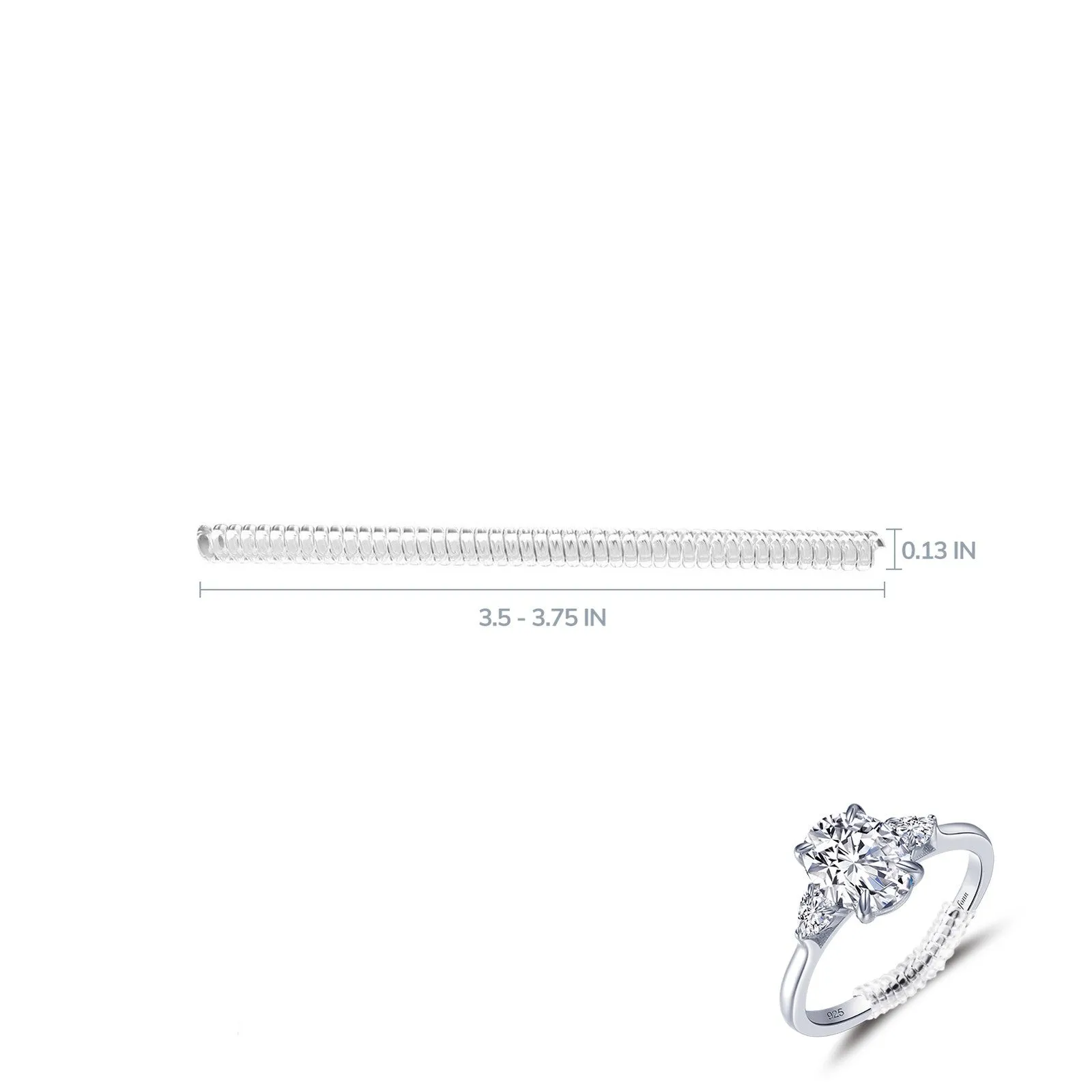 1.2 CTW Half-Eternity Band