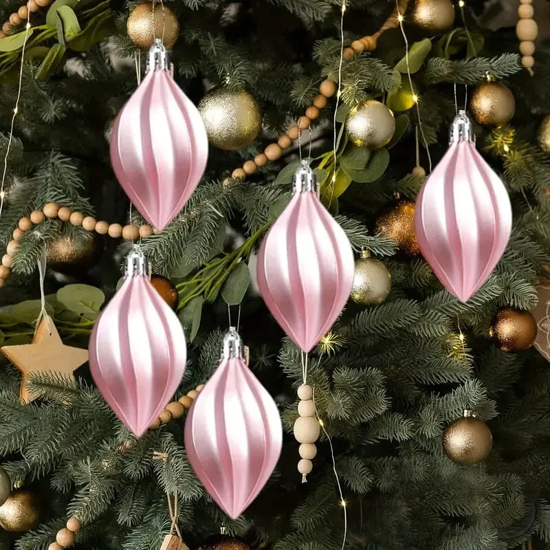 12-Pieces: Christmas Tree Pendant Decorations