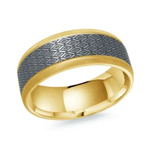 14K Yellow Gold Ring from the Tantalum Collection by Malo - MRDTN-002-8Y