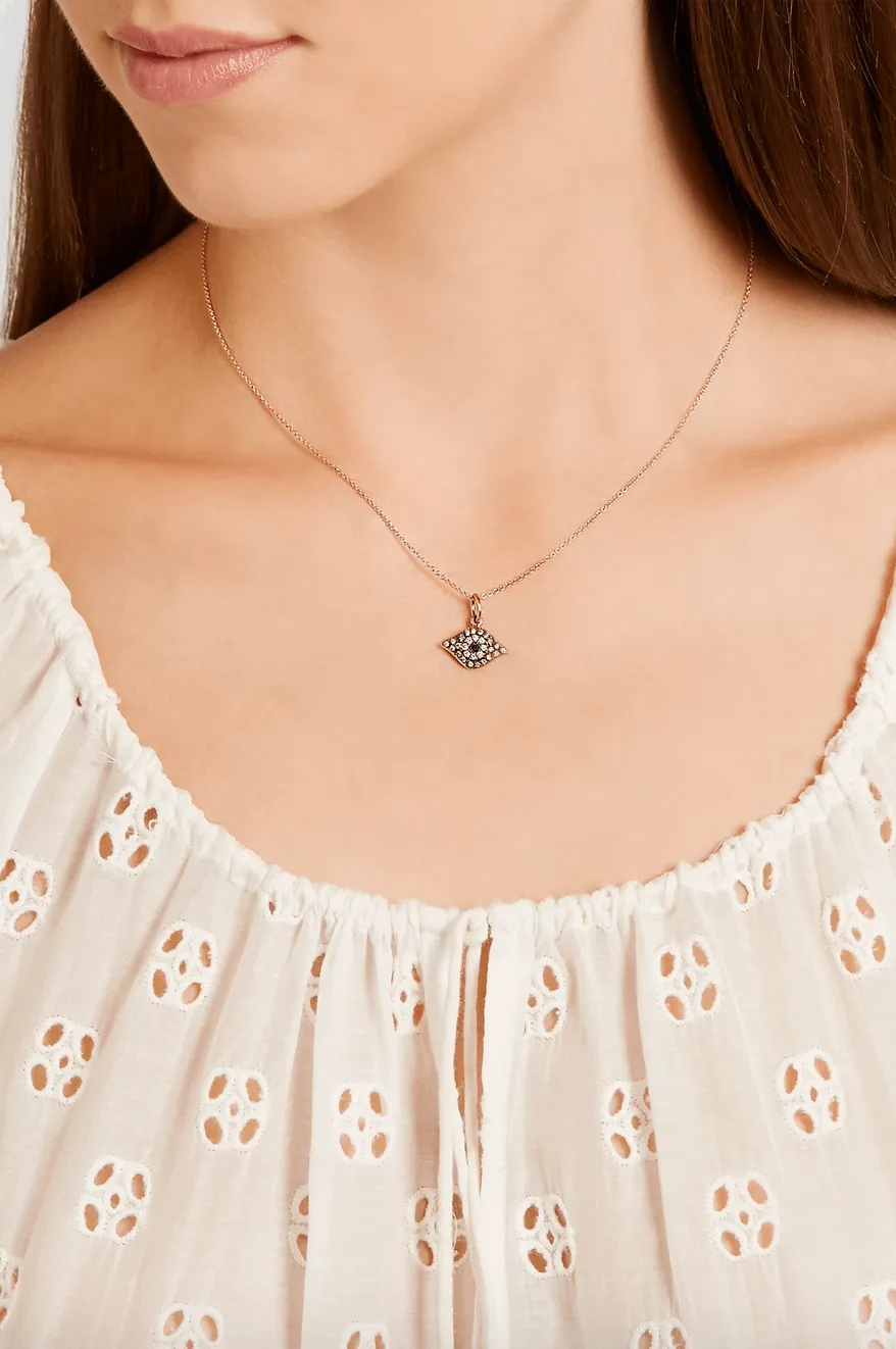 18k rose gold fine cable chain