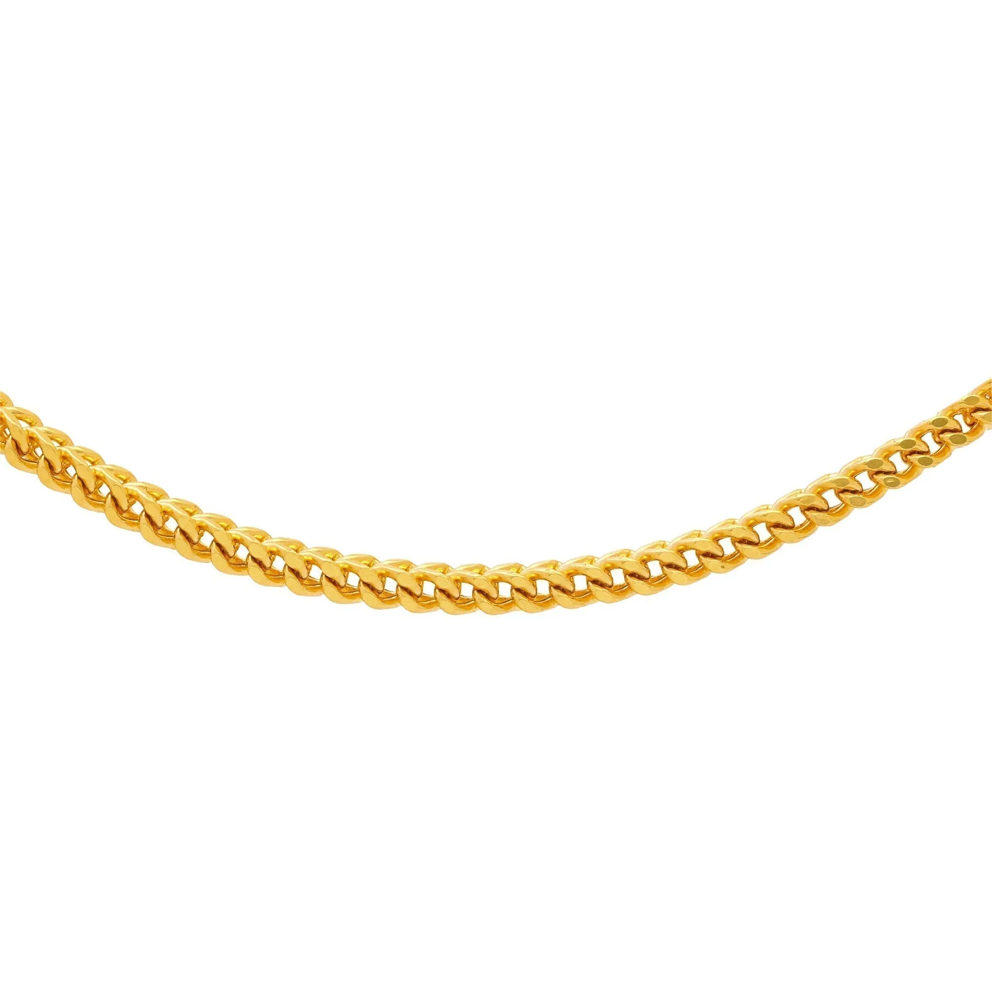 22K Yellow Gold 20in Link Chain (40.8 Gms)