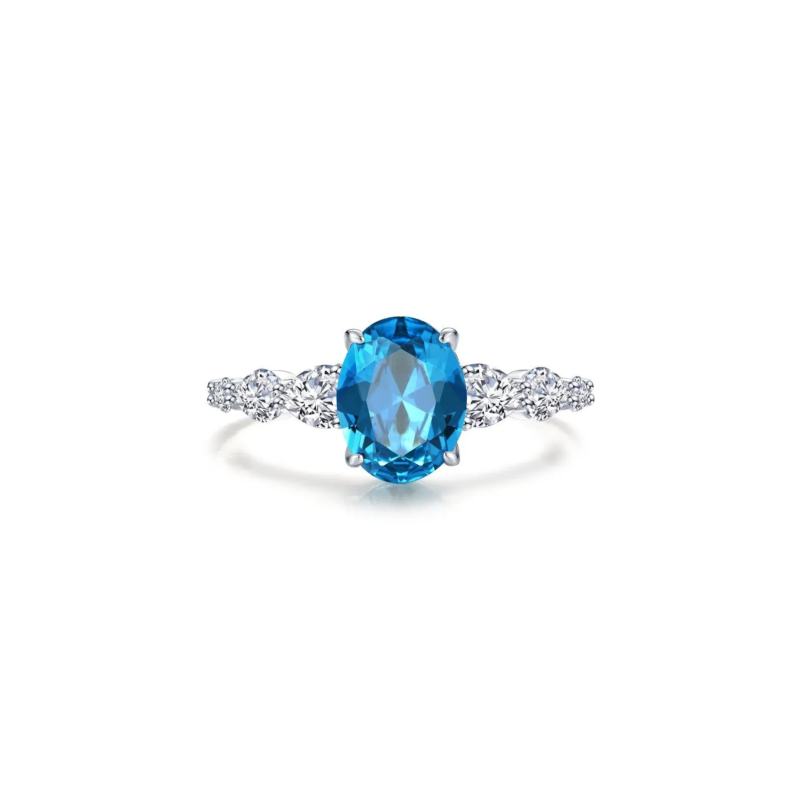 3.66 CTW Oval Solitaire Ring