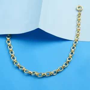 Accessorize London Women'S Gold Links & Chunky Clasp Chain Necklace