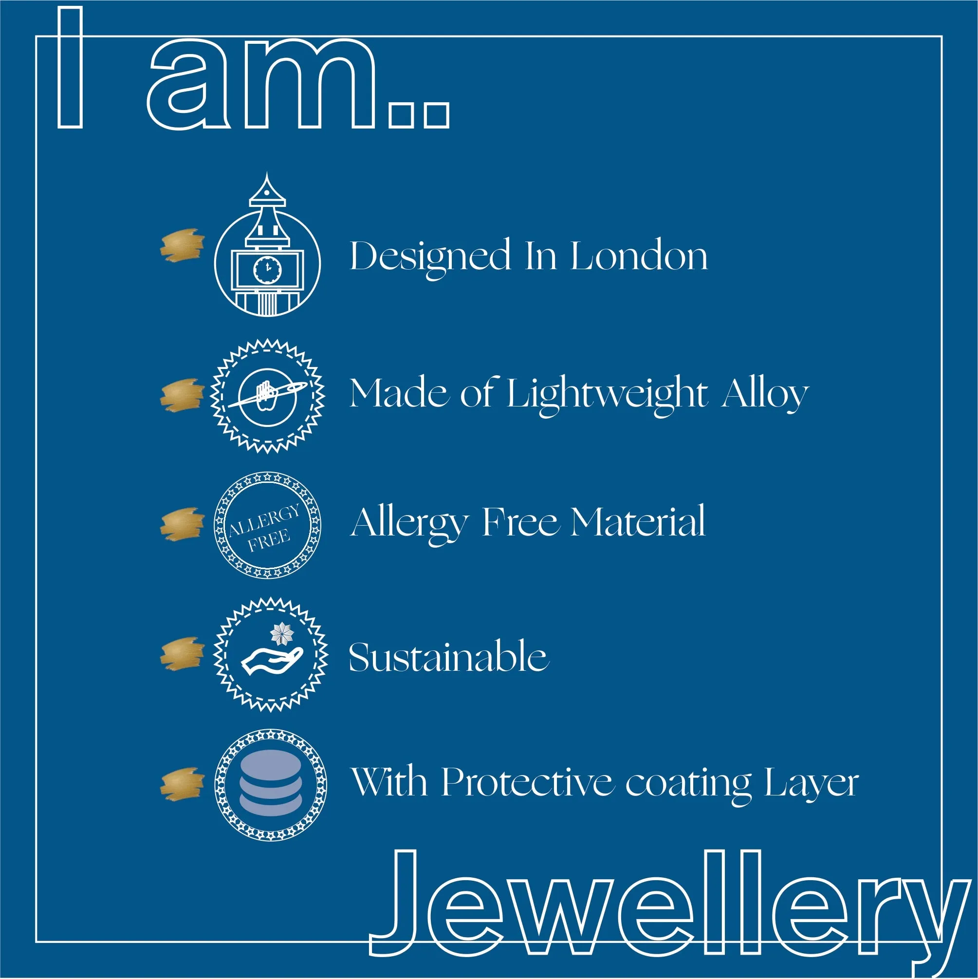 Accessorize London Women'S Gold Links & Chunky Clasp Chain Necklace