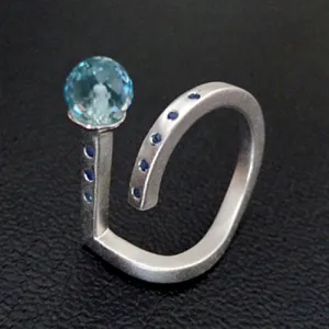 Bay Sterling Silver Ring