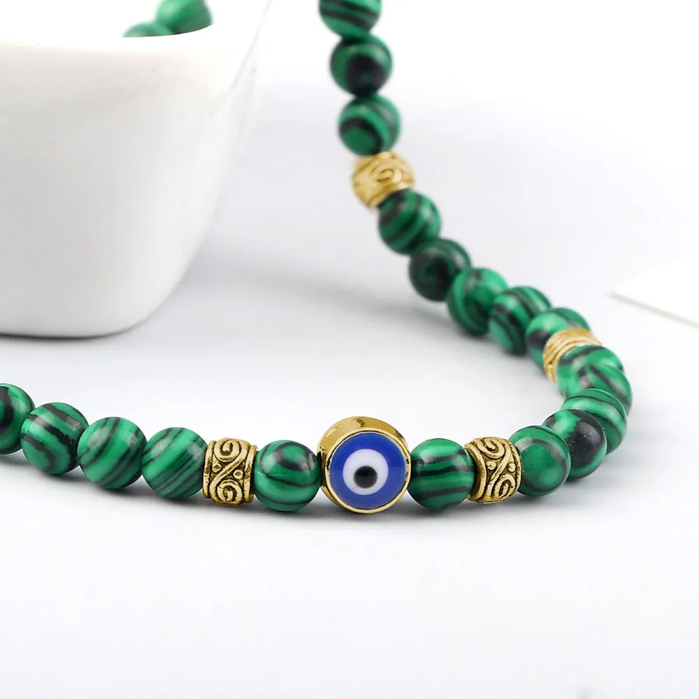 Beaded Bracelets Lucky Turkish Evil Eye Braided Bracelet Handmade Adjustable Knots