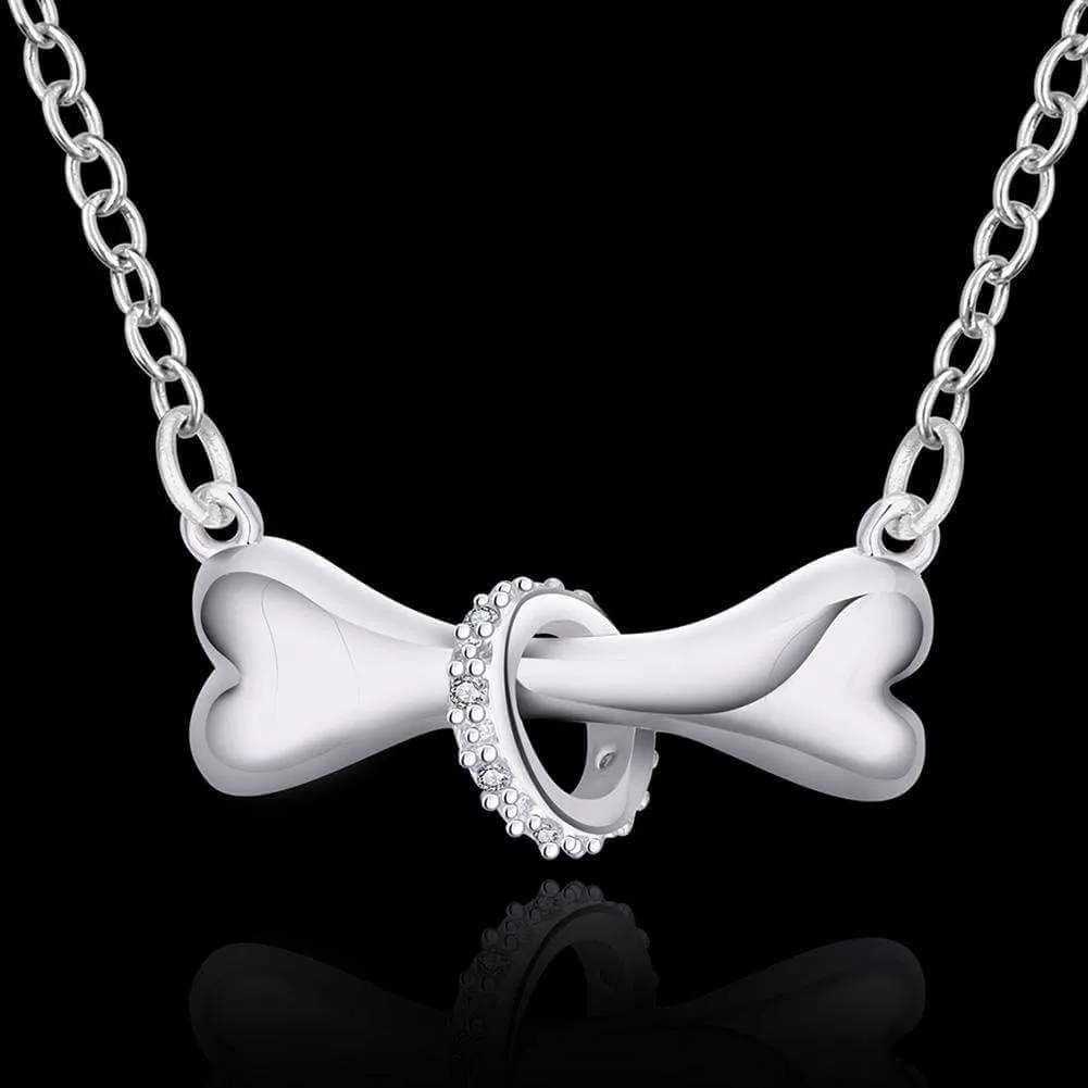 Bone and Ring Pendant Chain