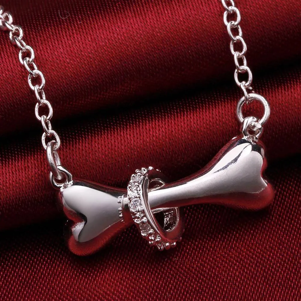 Bone and Ring Pendant Chain