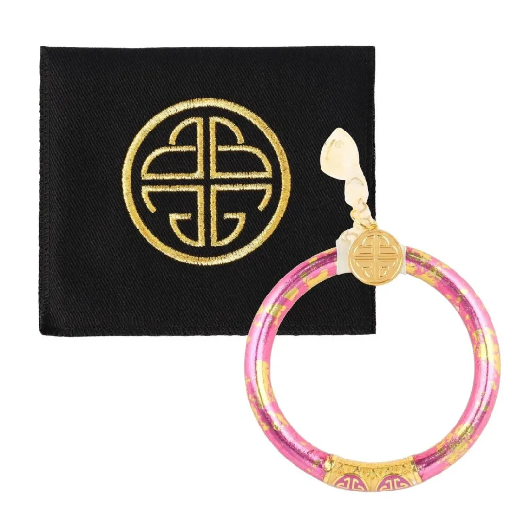 BuDhaGirl | Tzubbie All Weather Bangle in Rose