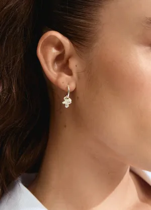CHARMAINE Hoop Earrings | Silver-Plated