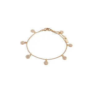 CHAYENNE crystal bracelet rosegold-plated