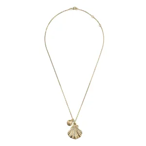 Circe Shell Charm Necklace