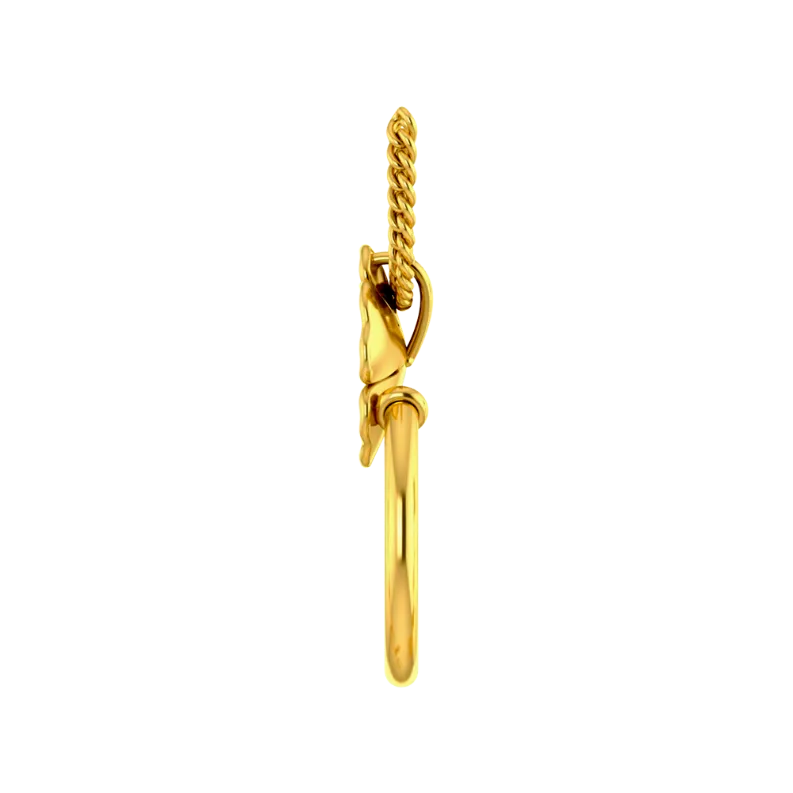 Classy Clover Gold Pendant