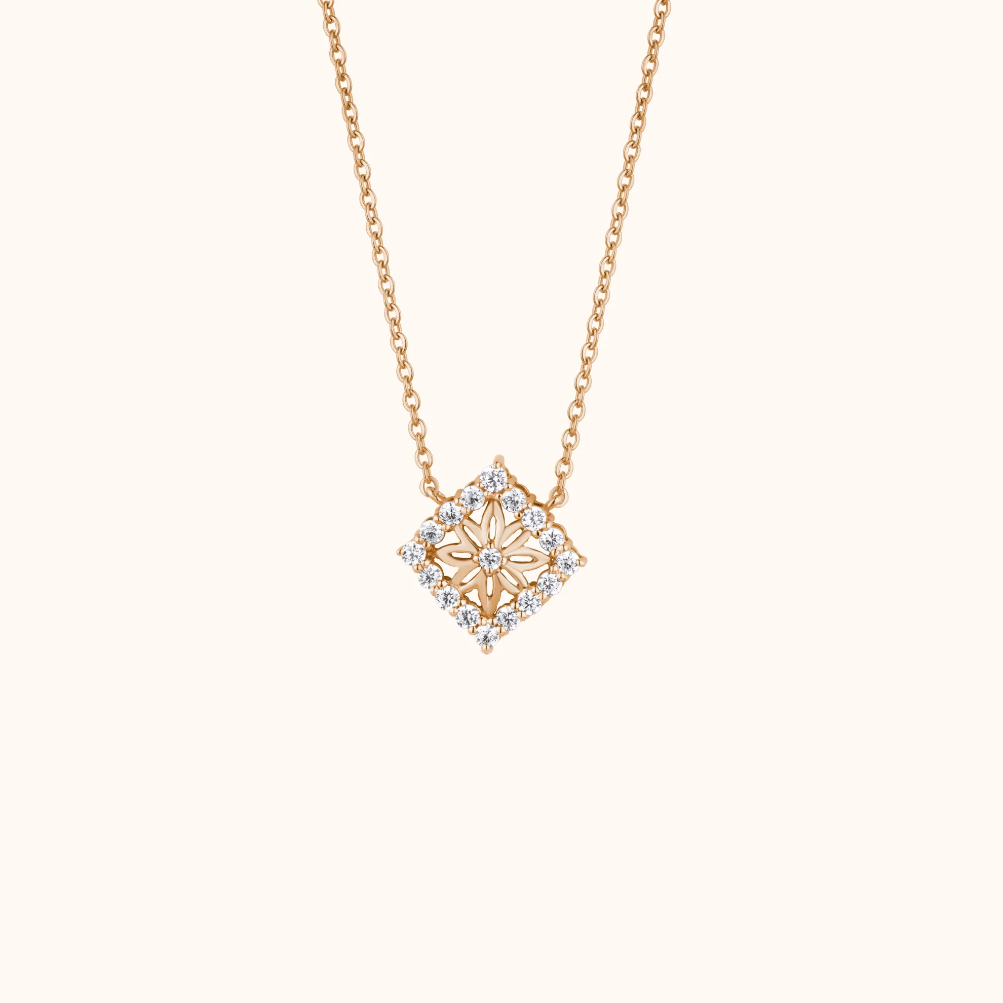 Classy Square Necklace