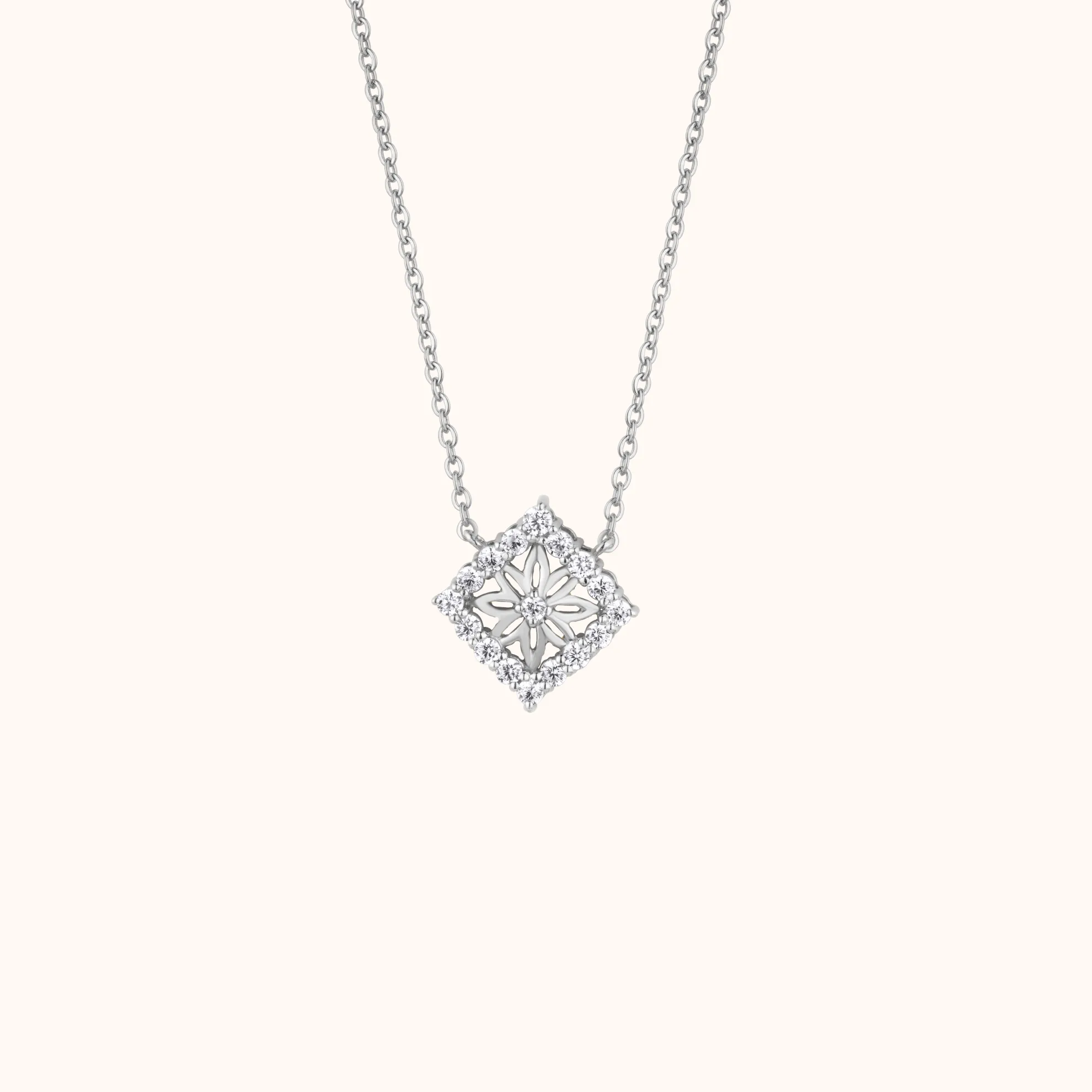 Classy Square Necklace