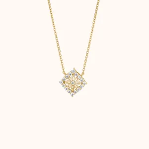 Classy Square Necklace