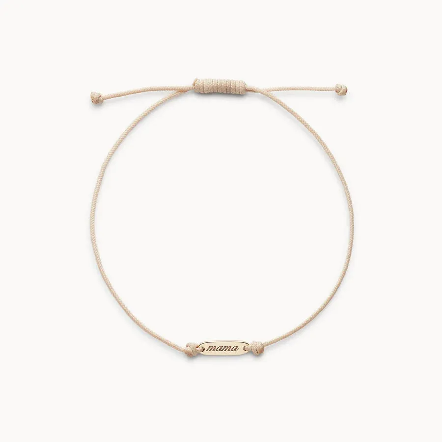 Contemplation Cord Bracelet (Gold)