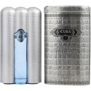 Cuba Prestige Platinum Edt Spray by Fragluxe for Men - 90 Ml