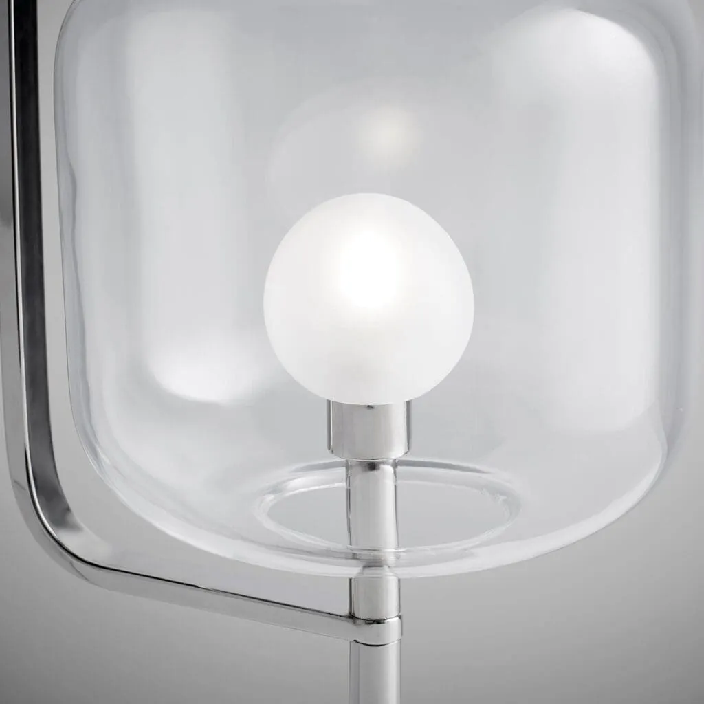 Cyan Design 10557 Isotope Table Lamp - Polished Nickel