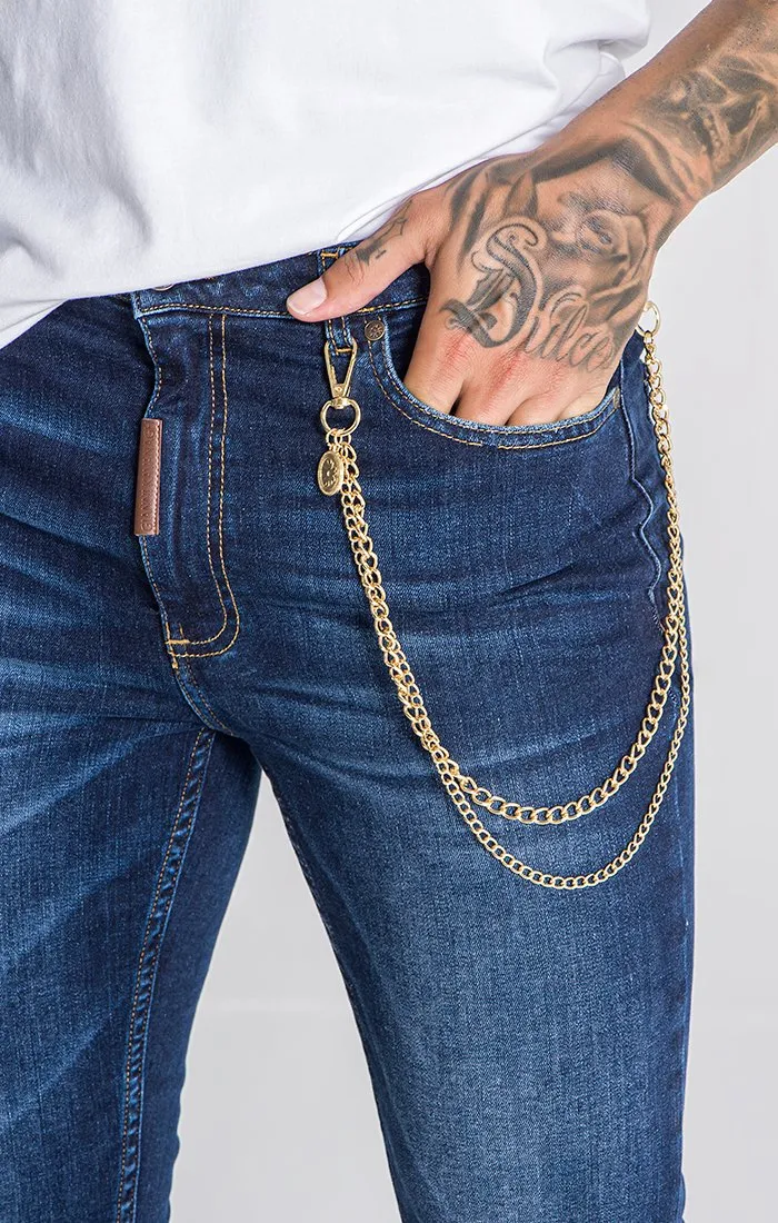 Dark Blue Rebirth Jeans
