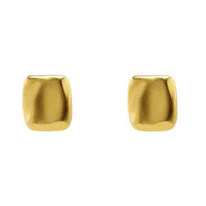 Earrings Satin and Shiny Nuggets