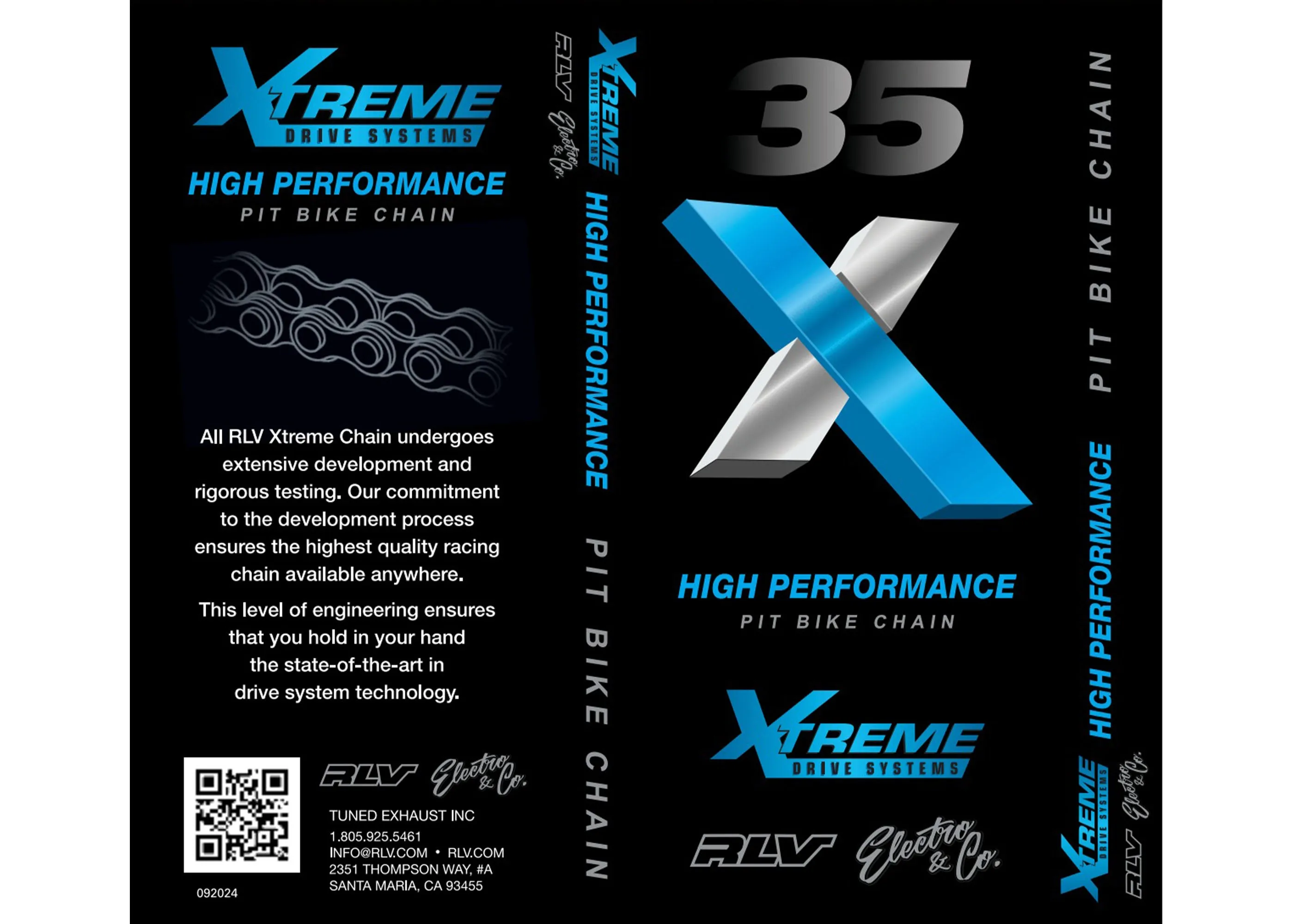 Electro & Co High Performance #35 RLV Pit Bike Chain