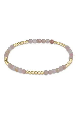Enewton - Blissful Pattern 2.5 Bracelet - Pink Opal
