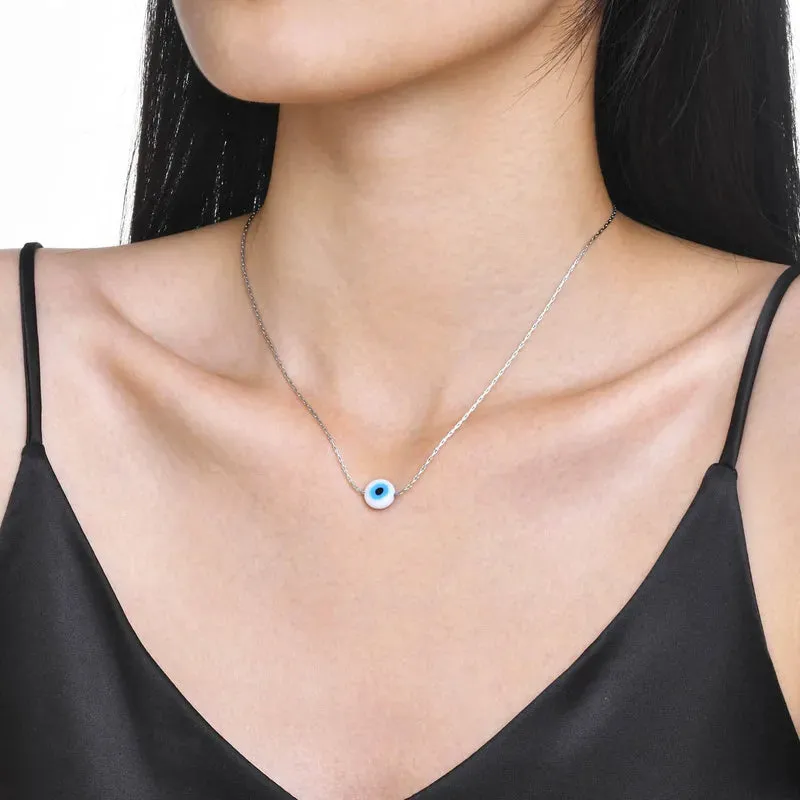 Evil Eye Minimal Pendant