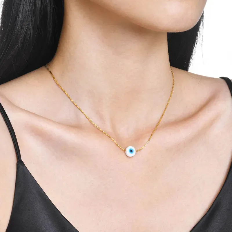 Evil Eye Minimal Pendant