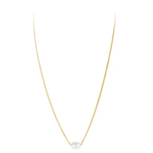 FAIRLEY - Mini Pearl Teardrop Necklace