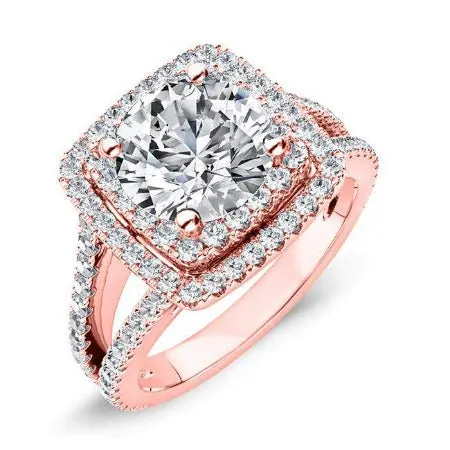 Flora - Round Lab Diamond Engagement Ring (IGI Certified)