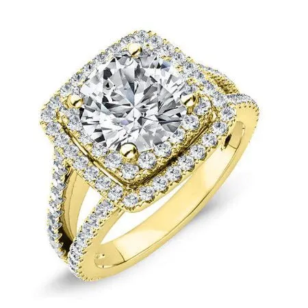 Flora - Round Lab Diamond Engagement Ring (IGI Certified)