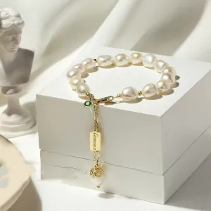 Freshwater Natural Pearl Bracelet 🌟