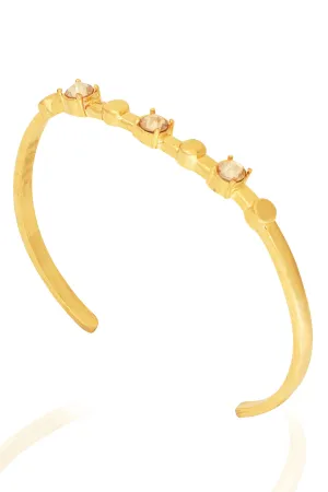 Golden Swarovski Crystal Bracelet