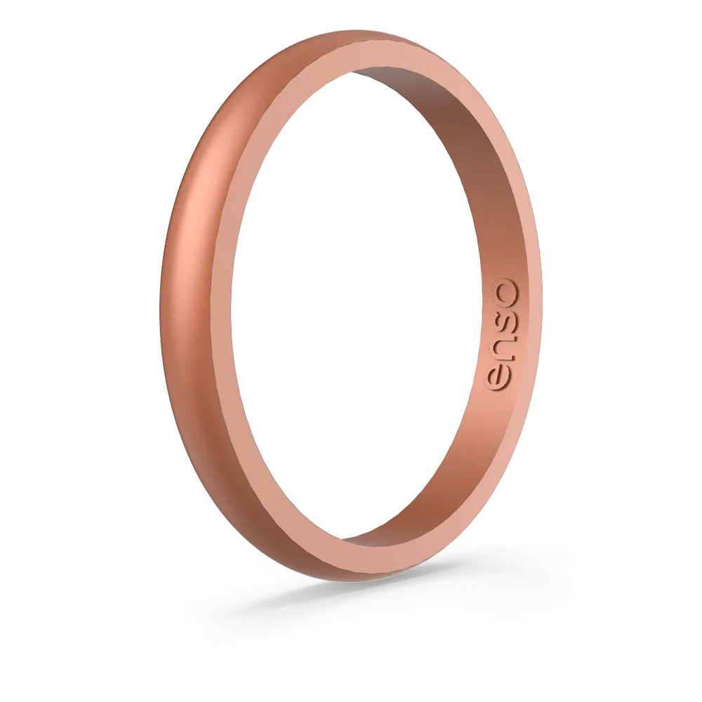 Halo Elements Copper Silicone Ring (size 6)