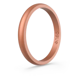 Halo Elements Copper Silicone Ring (size 6)