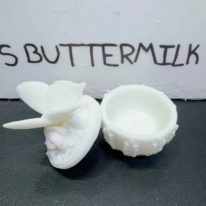 Handmade Fluttering Butterfly Storage Box Resin Molds