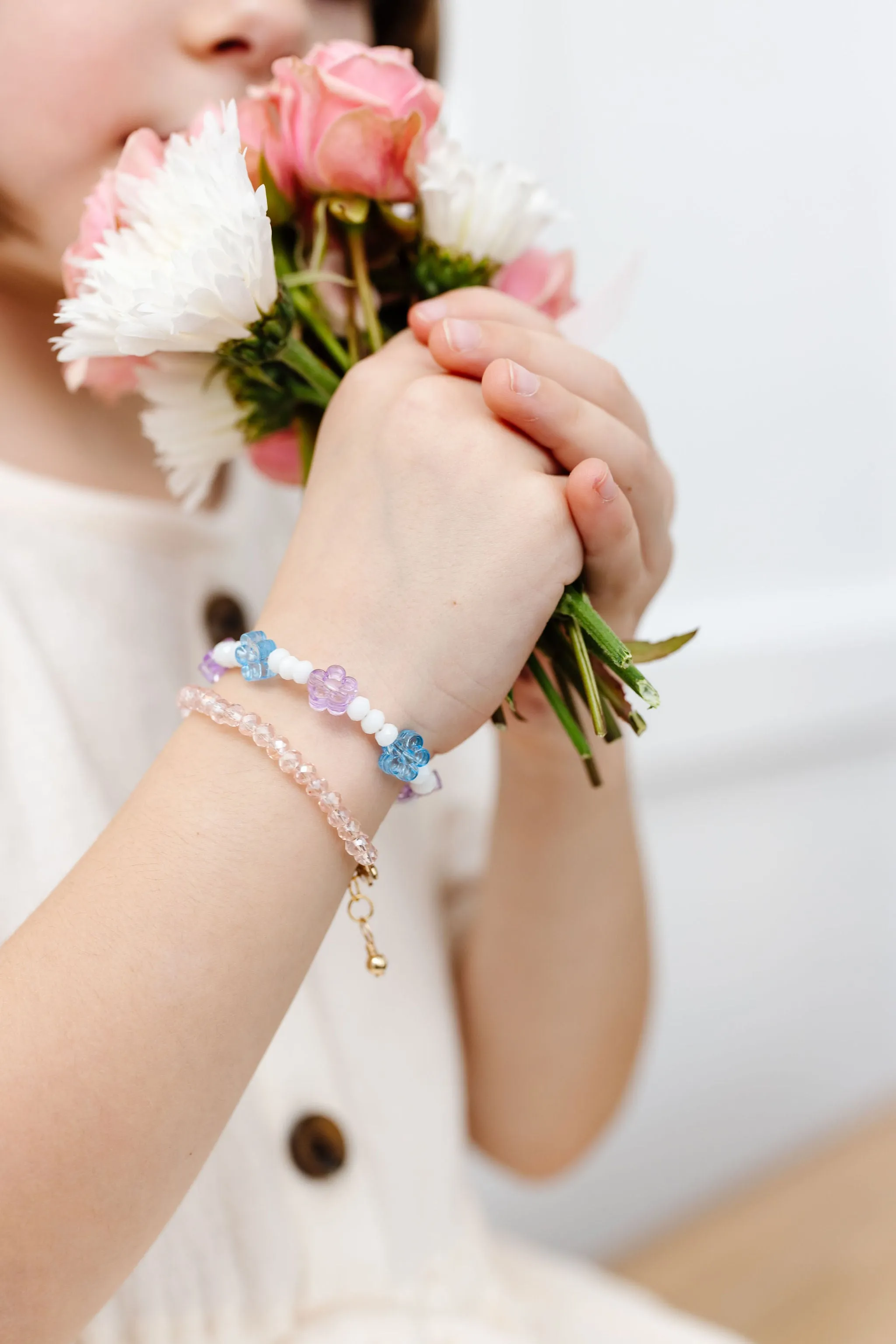 Isabela Baby Bracelet Two-Pack (4MM   6MM Beads)