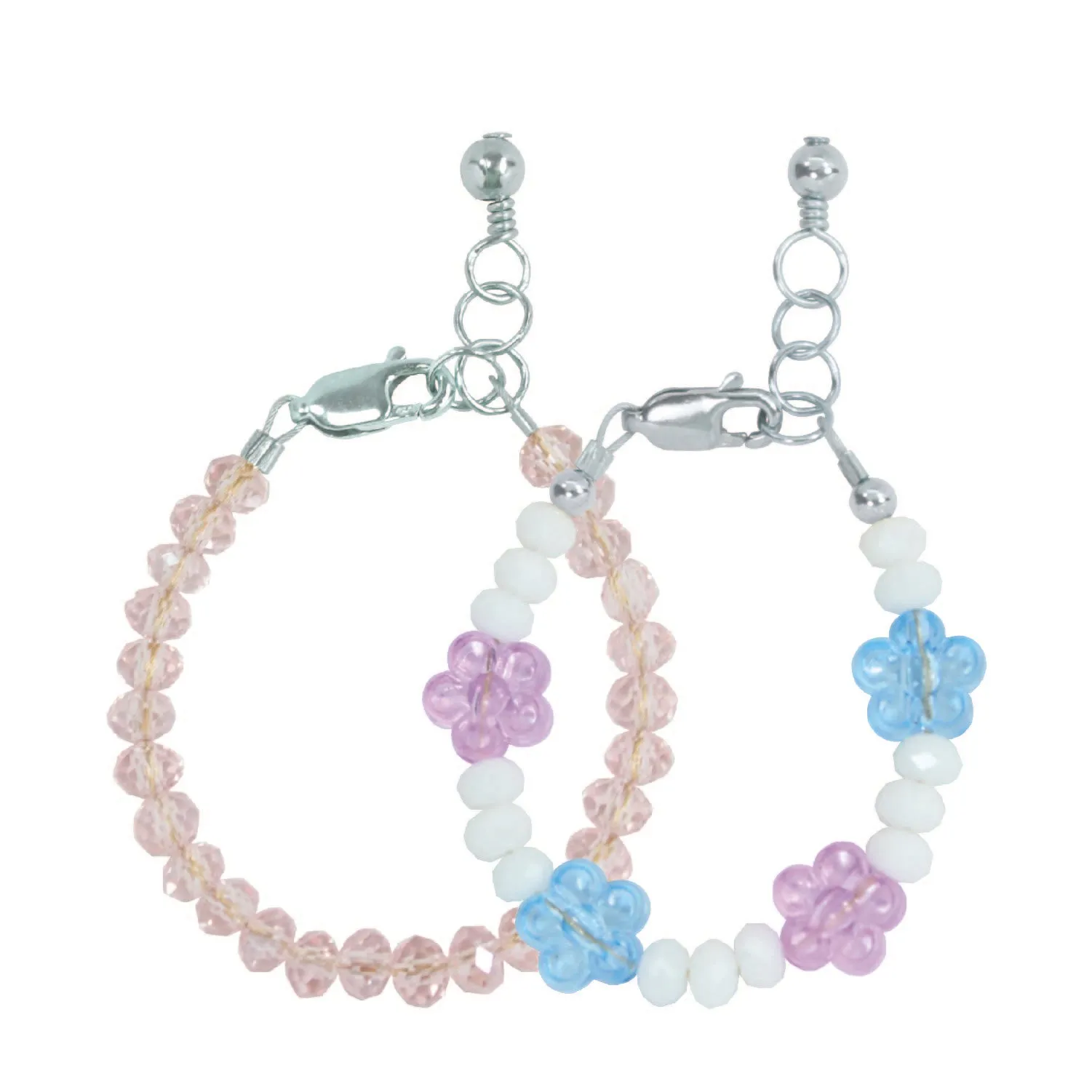 Isabela Baby Bracelet Two-Pack (4MM   6MM Beads)