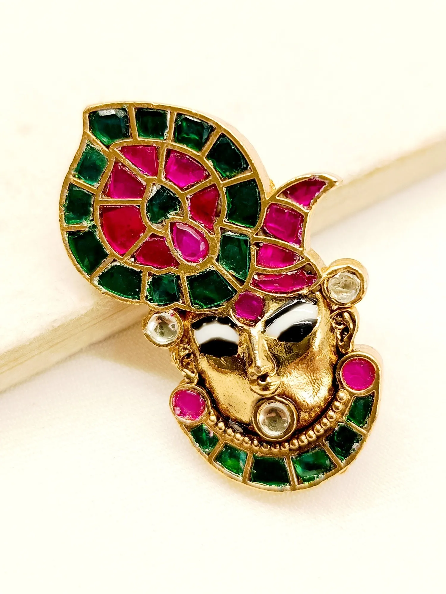 Kaahini R & G Krishna Ji Brooche