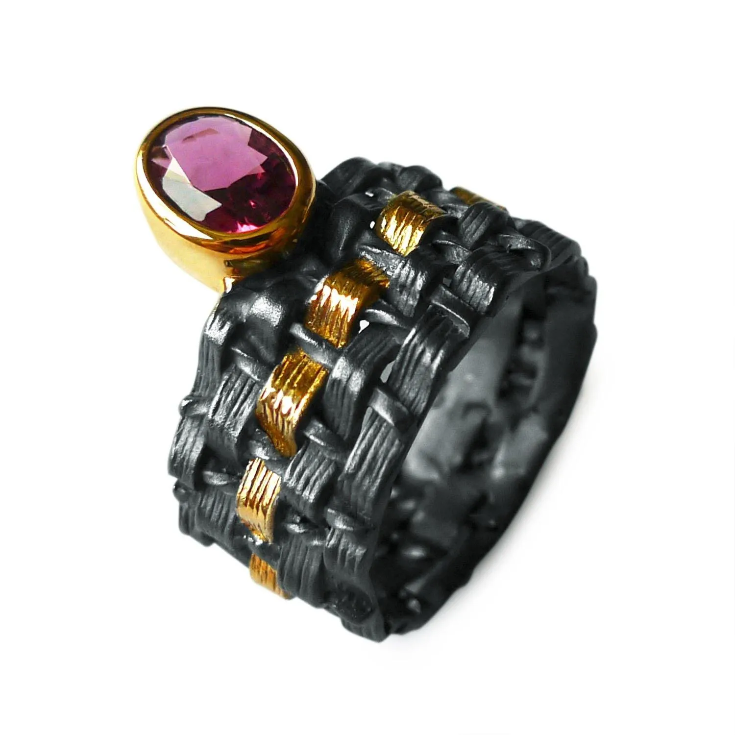 Lambent Iris Sterling Silver Ring