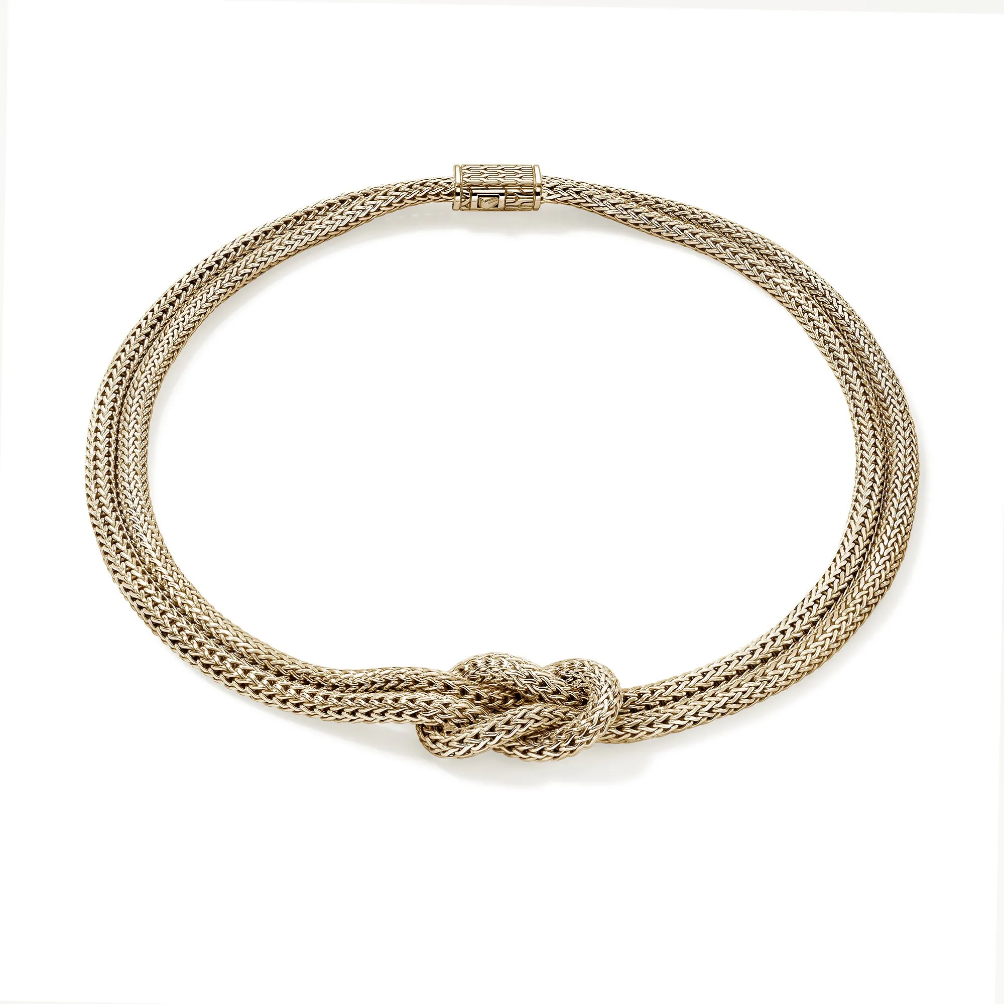 Love Knot Necklace, Gold, 10MM|NGG98778