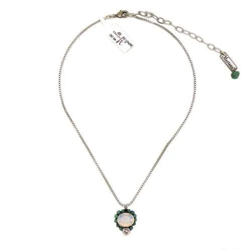 Mariana Handmade Swarovski Pendant Crystal Necklace 5132/2 23439 Mojito