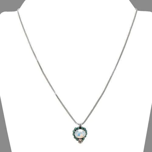 Mariana Handmade Swarovski Pendant Crystal Necklace 5132/2 23439 Mojito