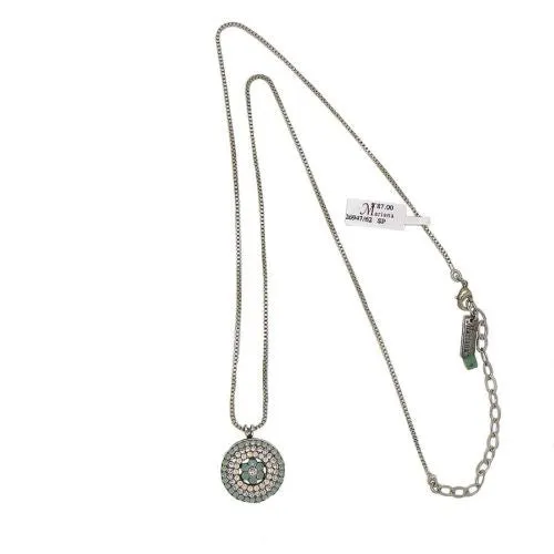 Mariana Handmade Swarovski Roundel Pendant Crystal Necklace 5078/IL 23439 Mojito