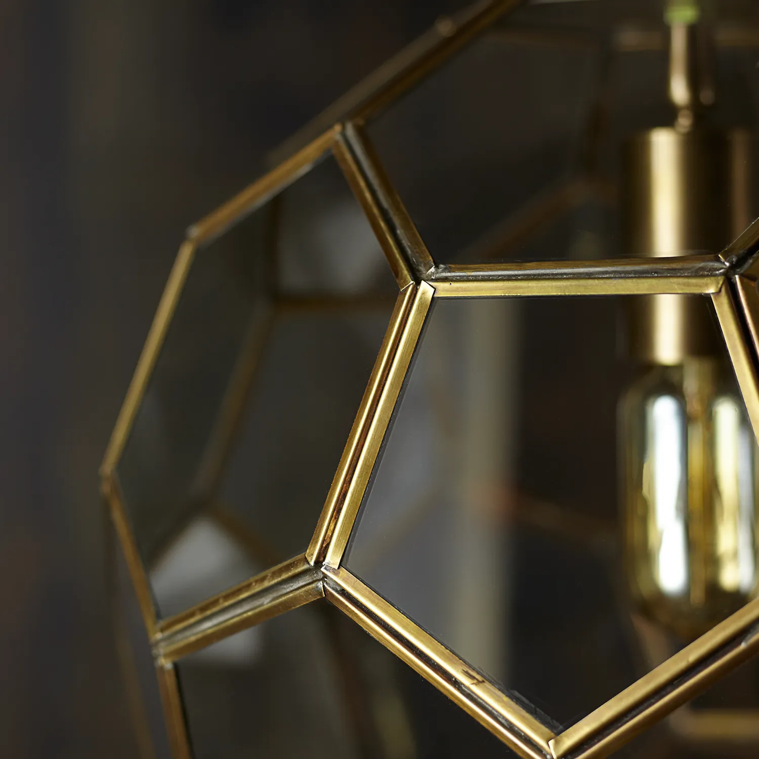 Moore lantern in glass