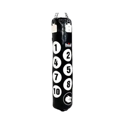 Morgan Boxing 5ft Numbered Punch Bag - Unfilled