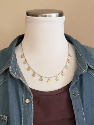 Multi 22 Caliber Drop Bullet Necklace
