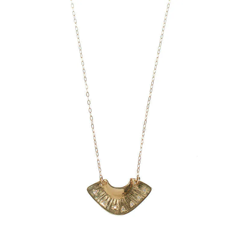 NATALIE DIAMOND PENDANT NECKLACE