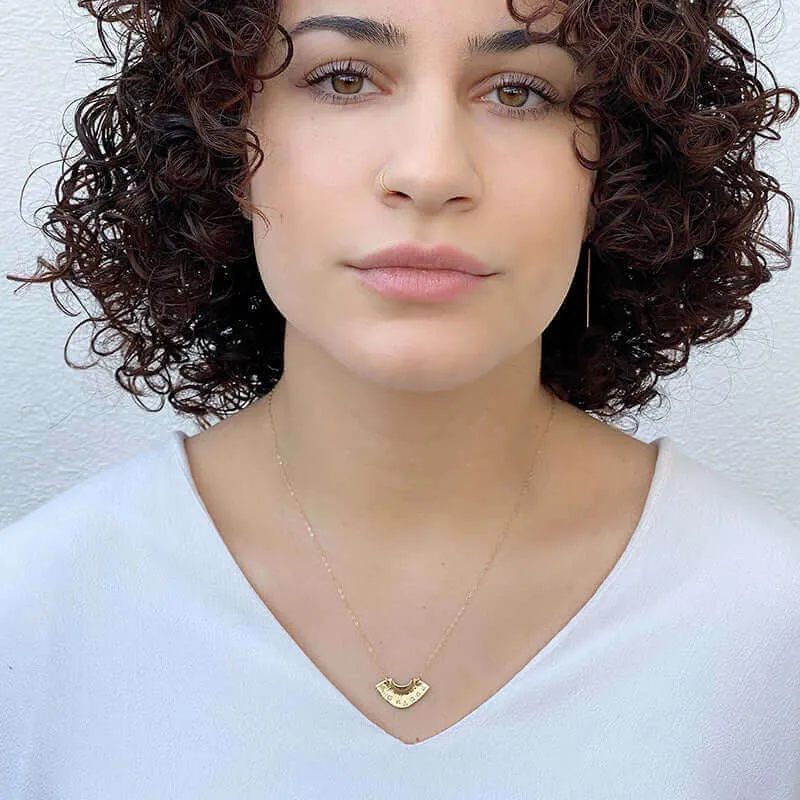 NATALIE DIAMOND PENDANT NECKLACE